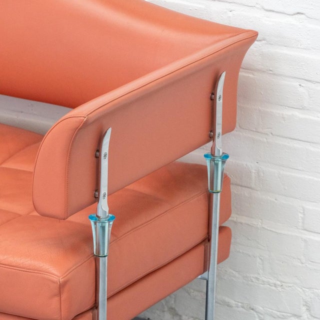 Poltrona Frau Hydra Sirius 2-Seater Sofa by Luca Scacchetti for Poltrona Frau, 1990s For Sale - Image 4 of 18