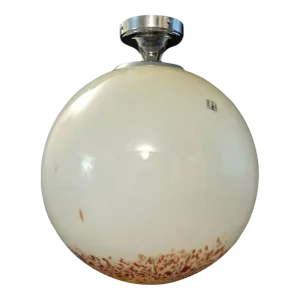 1960s Murano Globe Pendant by De Majo