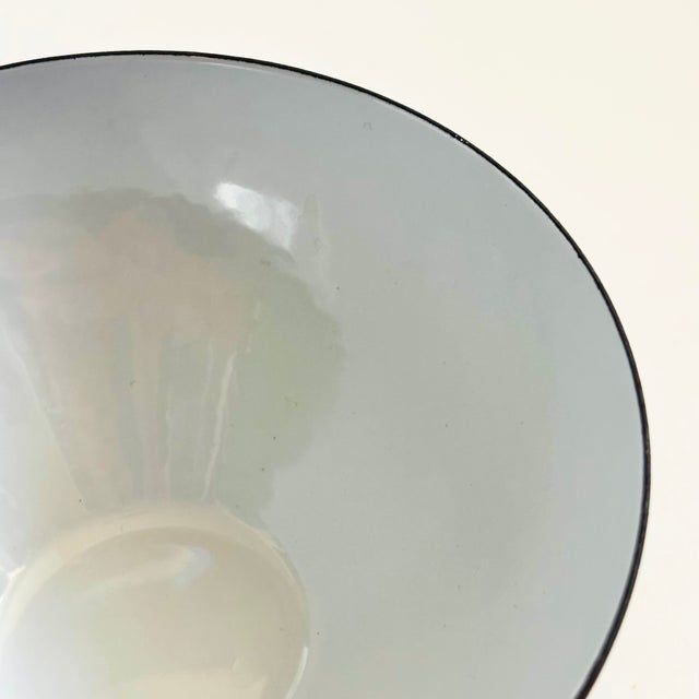 Krenit Denmark 5" White Enamel Bowl by Herbert Krenchel For Sale In San Francisco - Image 6 of 8