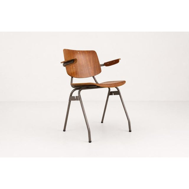 2000 - 2009 315 Stacking Chairs by Kho Liang Le for Car Catwijk, Set of 6 For Sale - Image 5 of 10