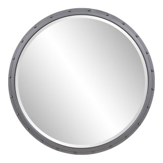 Fordham Round Industrial Mirror For Sale