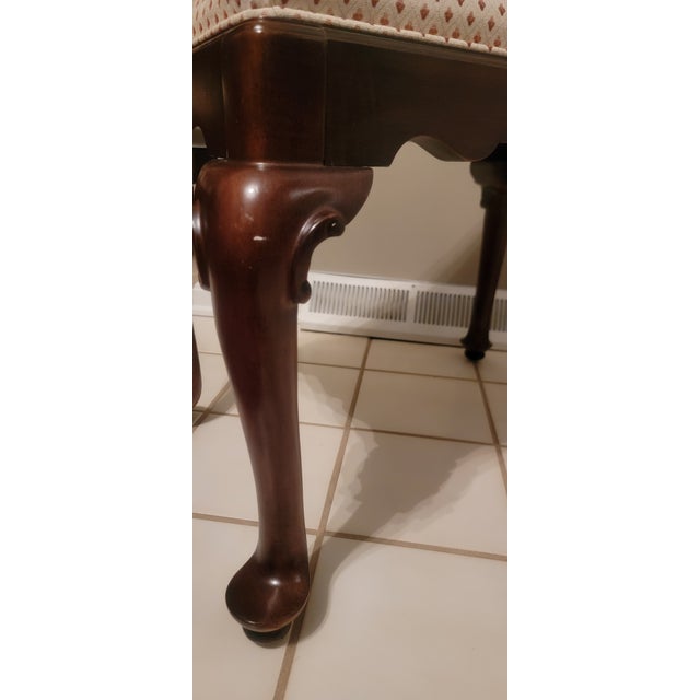 Ethan Allen Vintage Ethan Allen Traditional Classics Bench For Sale - Image 4 of 17