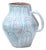 Aqua Arc Italian Ceramic Pitcher For Sale