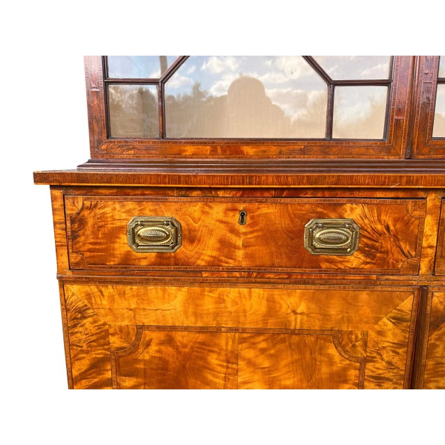 George III Satinwood Cabinet For Sale - Image 10 of 12