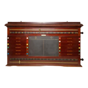 Antique Thurston & Co Ltd London Snooker Billiards Scoreboard
