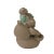 Chinese Oriental Ceramic Happy Buddha on a Gourd Figure For Sale - Image 4 of 6