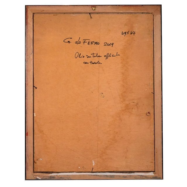 Giorgio Lo Fermo - Lines - Oil Painting - 2019 For Sale - Image 3 of 4