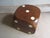 Modern Vintage Six-Sided Die Form Side Table in Walnut Attributed to Constance Posse For Sale - Image 3 of 7