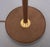 Leather and Brass Floor Lamp with Parchment Shade from Charlotte Wawer, Germany, 1950s For Sale - Image 6 of 10