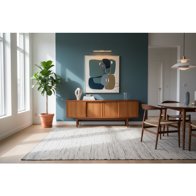 Danish Sideboard in Teak with Sliding Doors by E. W. Bach for Sejling Skabe, 1960s For Sale - Image 14 of 16