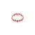 Metal Natural Ruby Eternity Band Ring Size 6 in 18k Yellow Gold For Sale - Image 7 of 11