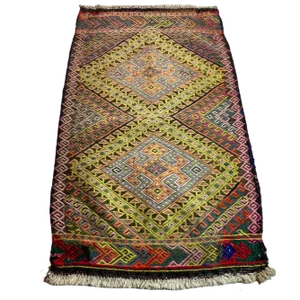 Small Anatolian Turkish Kilim Rug