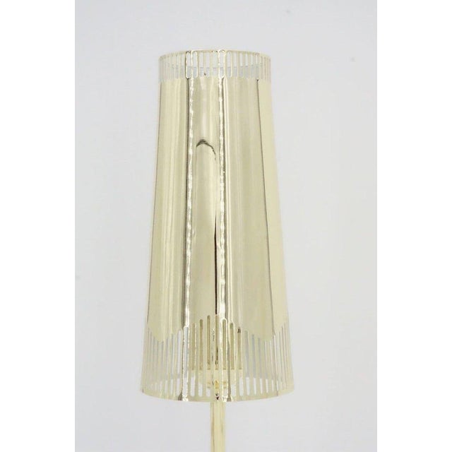 Mid-Century Modern Cécilia Model Table Lamp in Gilded Metal For Sale - Image 3 of 5
