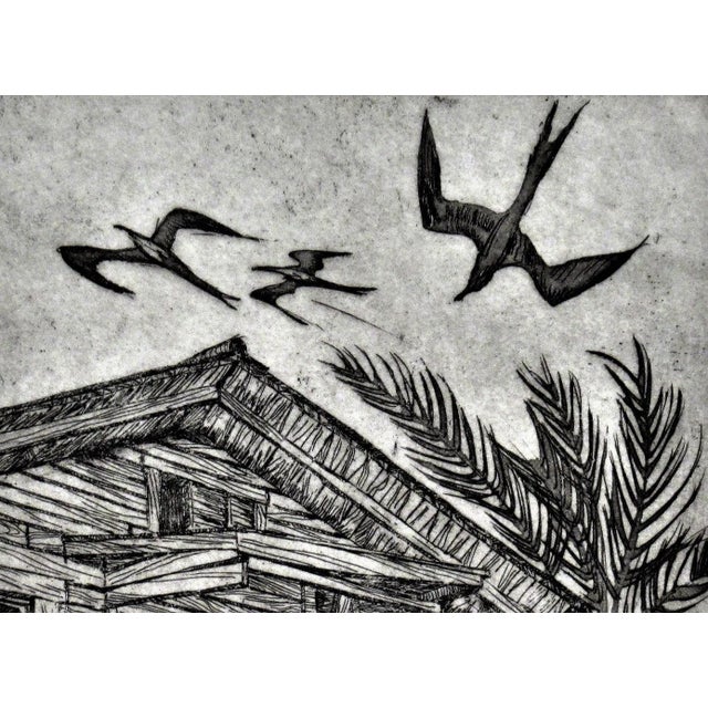 Arnold A. Grossman, The Old House, Circa 1980 For Sale - Image 4 of 6