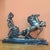 Black Ancient Roman Bronze Figure, 1959 For Sale - Image 8 of 8