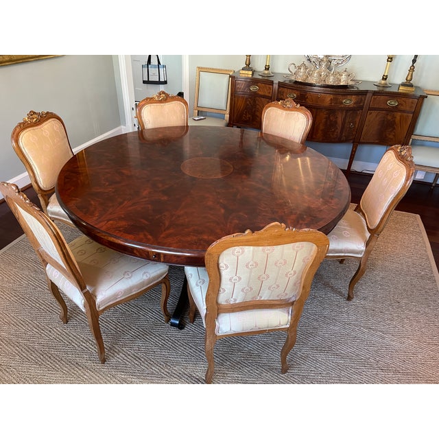 Louis Xv French Style Dining Chairs Set Of 8 Chairish
