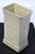 1970s Lenox Hummingbird Rectangle Vase Embossed Fine Ceramic 24k Gold Trim For Sale - Image 16 of 18