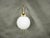 1970s Vintage Brass and Opaline Glass Wall Lights by Kamenický Šenov, 1970s, Set of 3 For Sale - Image 5 of 12