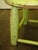 Vintage French Country Lime Green Rustic Footstool Stool W a Child Pictured For Sale - Image 15 of 16