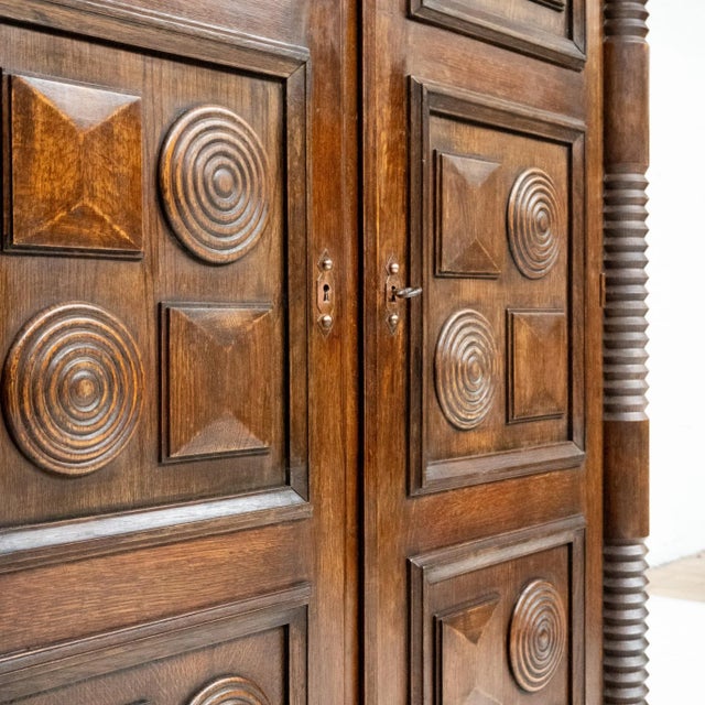 Vintage Cabinet by Charles Dudouyt, 1940s, in Flawless conditions. Designed 1920 to 1949