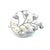 1990s Mikimoto Estate Akoya Pearl Circular Flower Brooch Pin Sterling Silver For Sale - Image 11 of 12