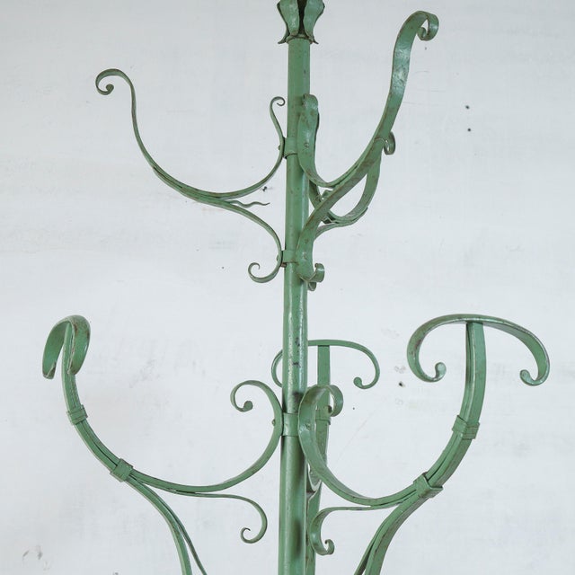 20th Century Painted Metal Coat Rack For Sale - Image 17 of 18
