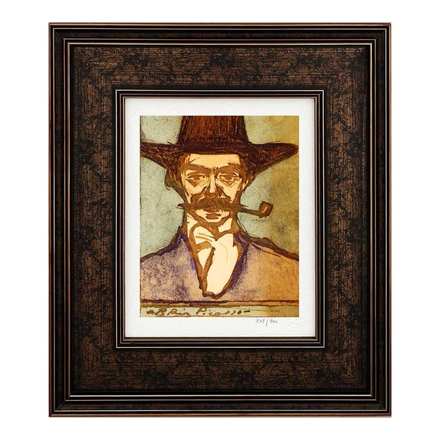 Pablo Picasso Portrait of Frederic Valle Limited Edition Framed For Sale