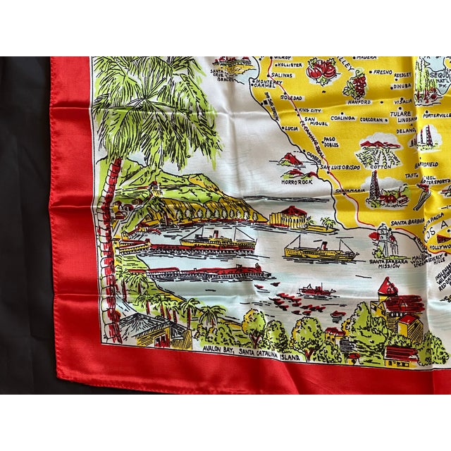 1960s Vintage California Textile Wall Hanging For Sale - Image 5 of 12