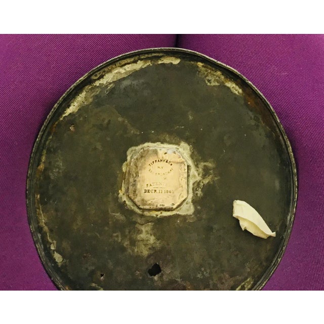 Early 20th Century Antique Silver Plated Urn For Sale - Image 5 of 7