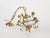 1930s Spanish Gilt Bronze & Hand-Blown Glass "Dragon" Pendant Light For Sale - Image 4 of 8