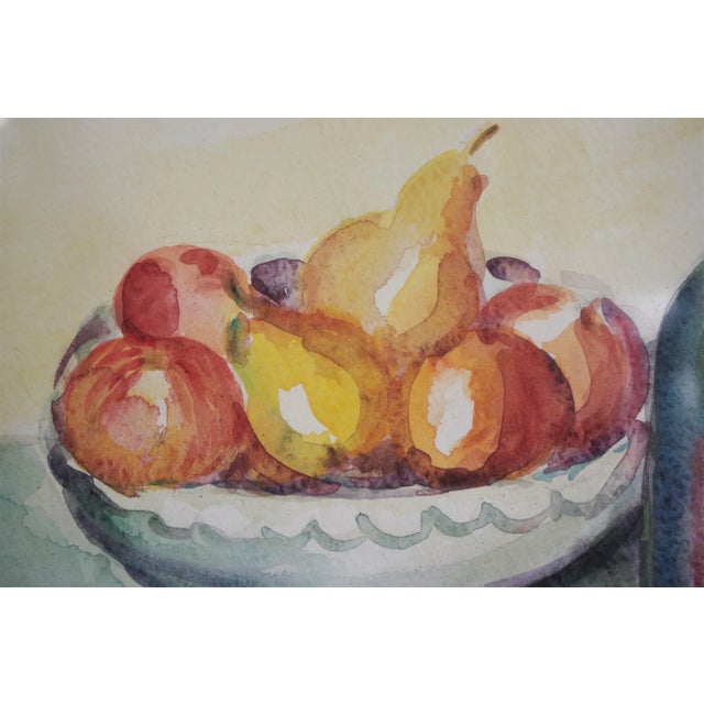 Gold Painting Oil on Canvas with Dead Nature Representation, Serini, 1994 For Sale - Image 8 of 11