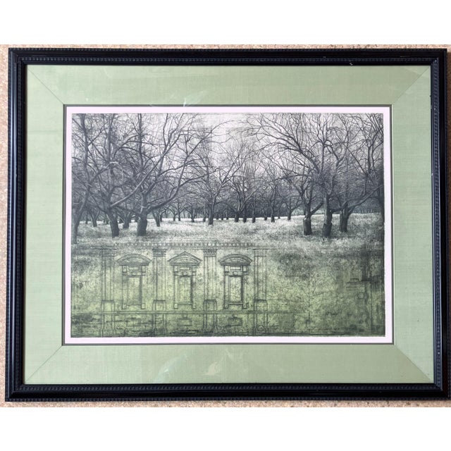Realism David Smith-Harrison Orchard 1988 Reproduction Print For Sale - Image 3 of 5