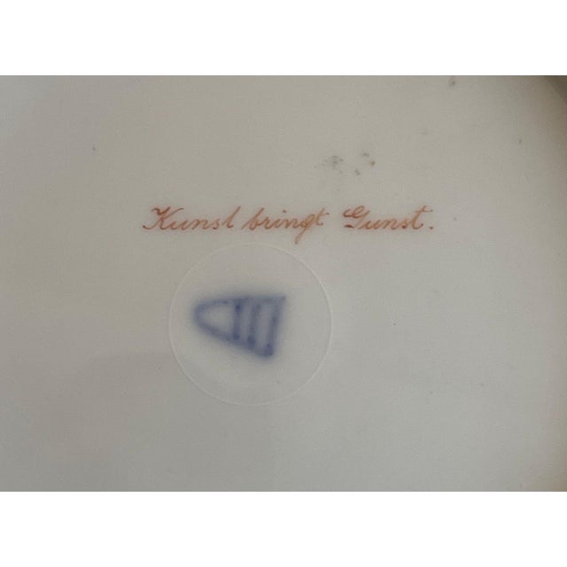 Set of 6 Royal Vienna Porcelain Plates W/ Hand-Painted Scenes. Late 19th Century For Sale - Image 11 of 11