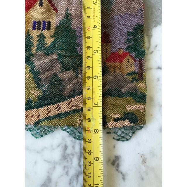 Art Deco Antique Micro-Bead Purse Dating Back to the Late 19th Century For Sale - Image 4 of 8