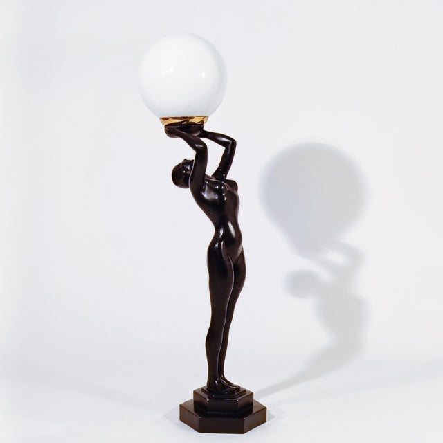 Large Sculptural Table Lamp by Onice E.T.H.D., 1980s For Sale - Image 13 of 13
