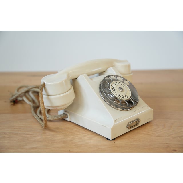 Vintage 1940s Ericsson Bakelite Rotary Phone – Industrial Design Authentic Ericsson rotary phone from the 1940s-1950s,...