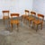 Mid to Late 20th Century Bauhaus Beech Bentwood Dining Chairs W/Cane Seats by Thonet Set of 5 For Sale - Image 12 of 18