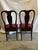 Queen Anne 1990s Queen Anne Solid Cherry Dining Chairs by Cresent Furniture – Nashville, Tn For Sale - Image 3 of 10