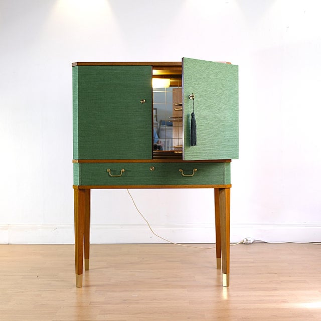 Vintage Bar Cabinet, Sweden 1940s For Sale - Image 10 of 10