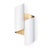 Metal Regina Andrew Folio Aluminum Sconce, White & Gold For Sale - Image 7 of 7