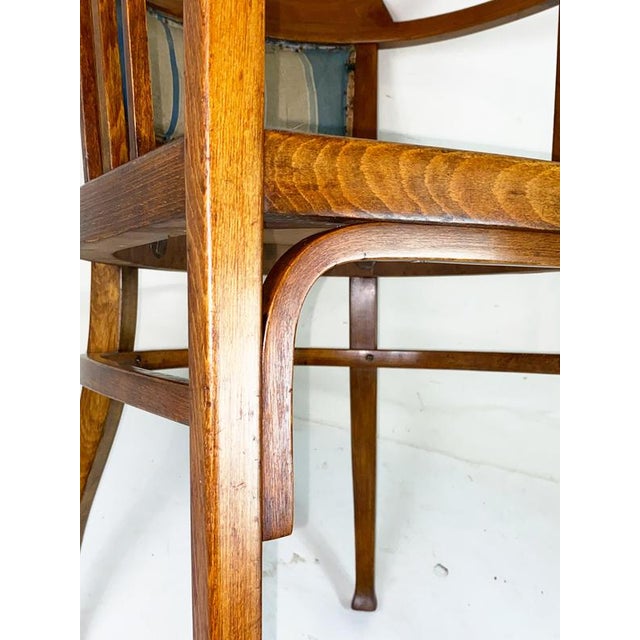 Nr. 13 and Nr. 6213 Sofa and Armchairs by Otto Wagner for Thonet, 1890s, Set of 3 For Sale - Image 15 of 18