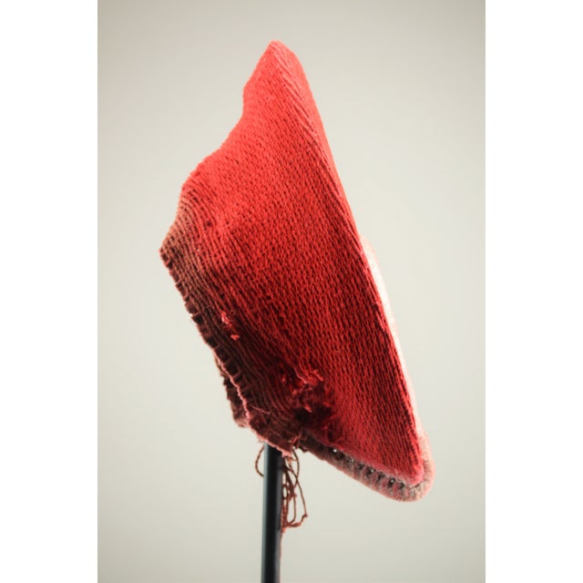 African Zulu Married Womans Hat Tribal Headdress For Sale - Image 4 of 6