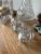 Vintage Shannon Crystal Pumpkin Salt and Pepper Shaker Set For Sale - Image 4 of 8