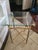 Mid 20th Century Mid 20th Century Brass and Glass Side Table For Sale - Image 5 of 12