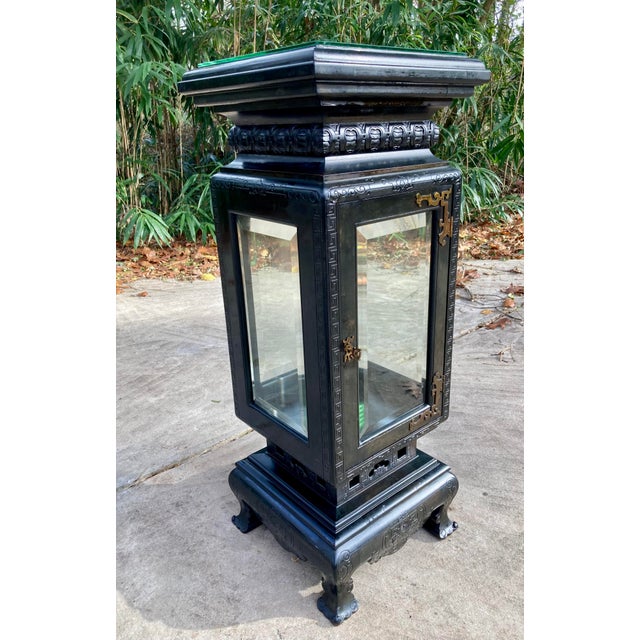 Early 20th Century Chinoiserie Temple Stand For Sale - Image 10 of 11