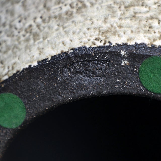 Textile Large Ceramic Table Lamp from Løvemose Keramik, Denmark, 1960s For Sale - Image 7 of 8