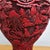 Mid 20th Century Mid-Century Chinese Hand-Carved Cinnabar Lacquer Table Lamps, Pair For Sale - Image 17 of 18