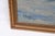 Large Antique Signed Oil on Canvas | Scandinavia Maritime Scene For Sale - Image 4 of 4