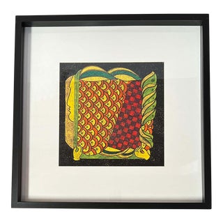 Colorful Semi-Abstract Mystery by Jerry Williamson For Sale