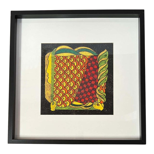 Colorful Semi-Abstract Mystery by Jerry Williamson For Sale